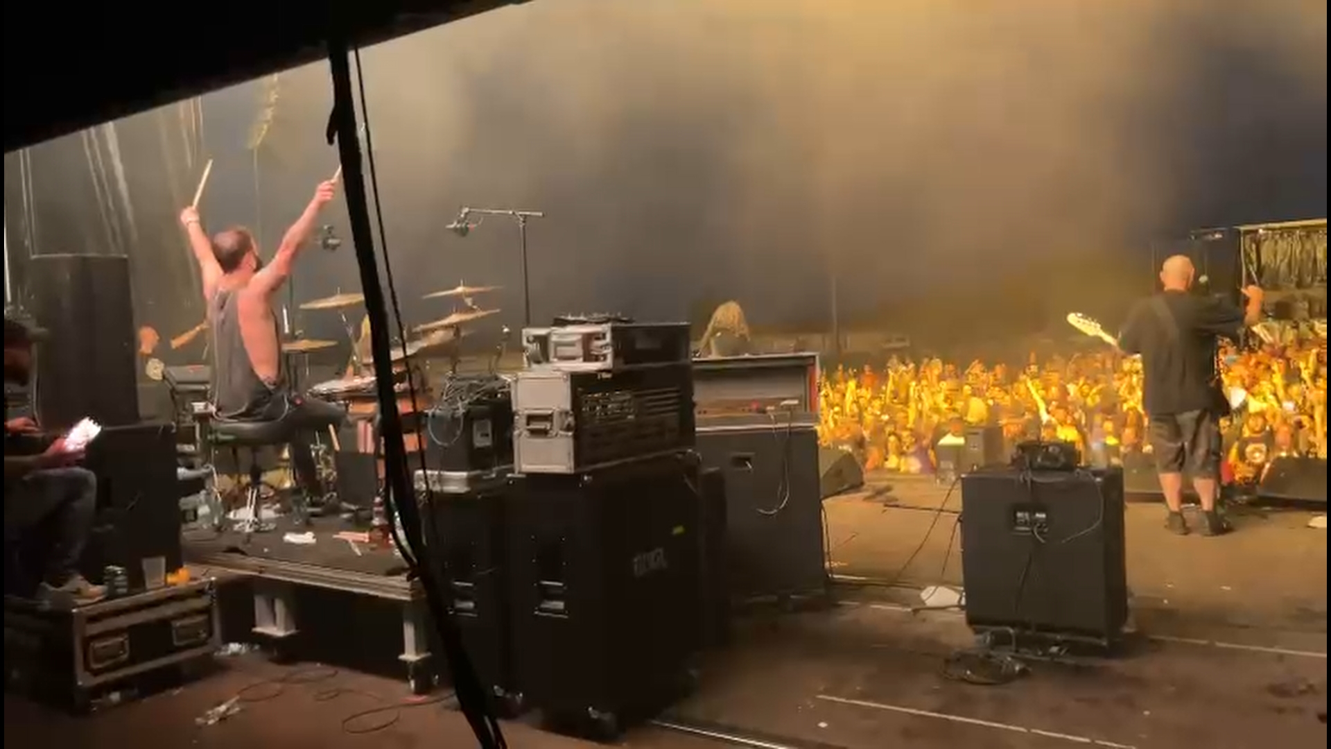 panoramica de un festival